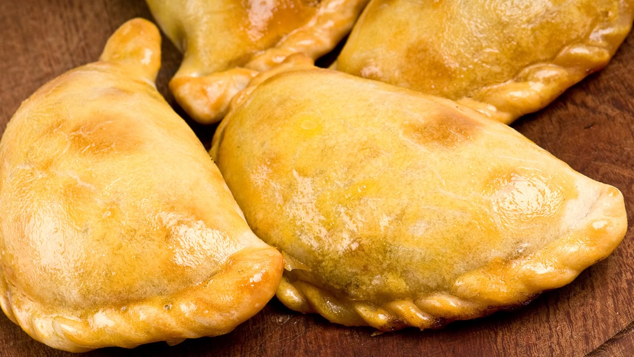 Close-up of beef empanadas. Image produced by More Jersey.