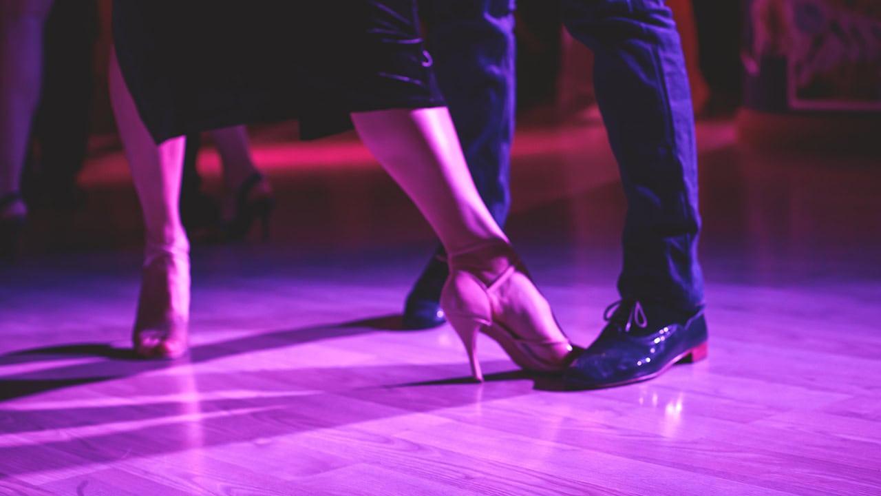 Dancers performing Latin dance at a New Jersey dance class. Image produced by More Jersey.