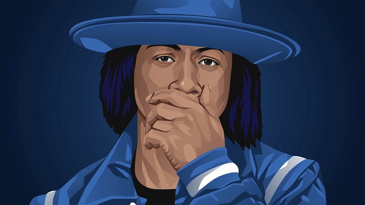 Digital illustration of Katt Williams, stand-up comedian and actor promoting a New Jersey performance.