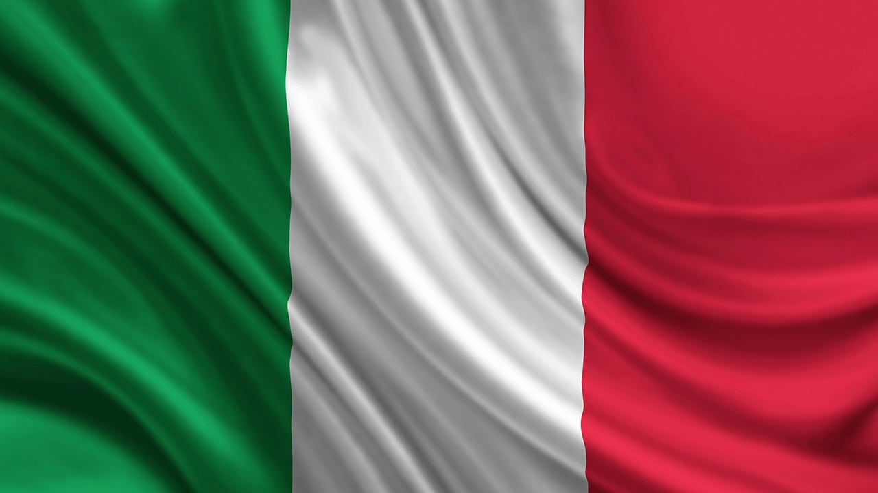 Italy flag for Italians in New Jersey. Image produced by More Jersey.