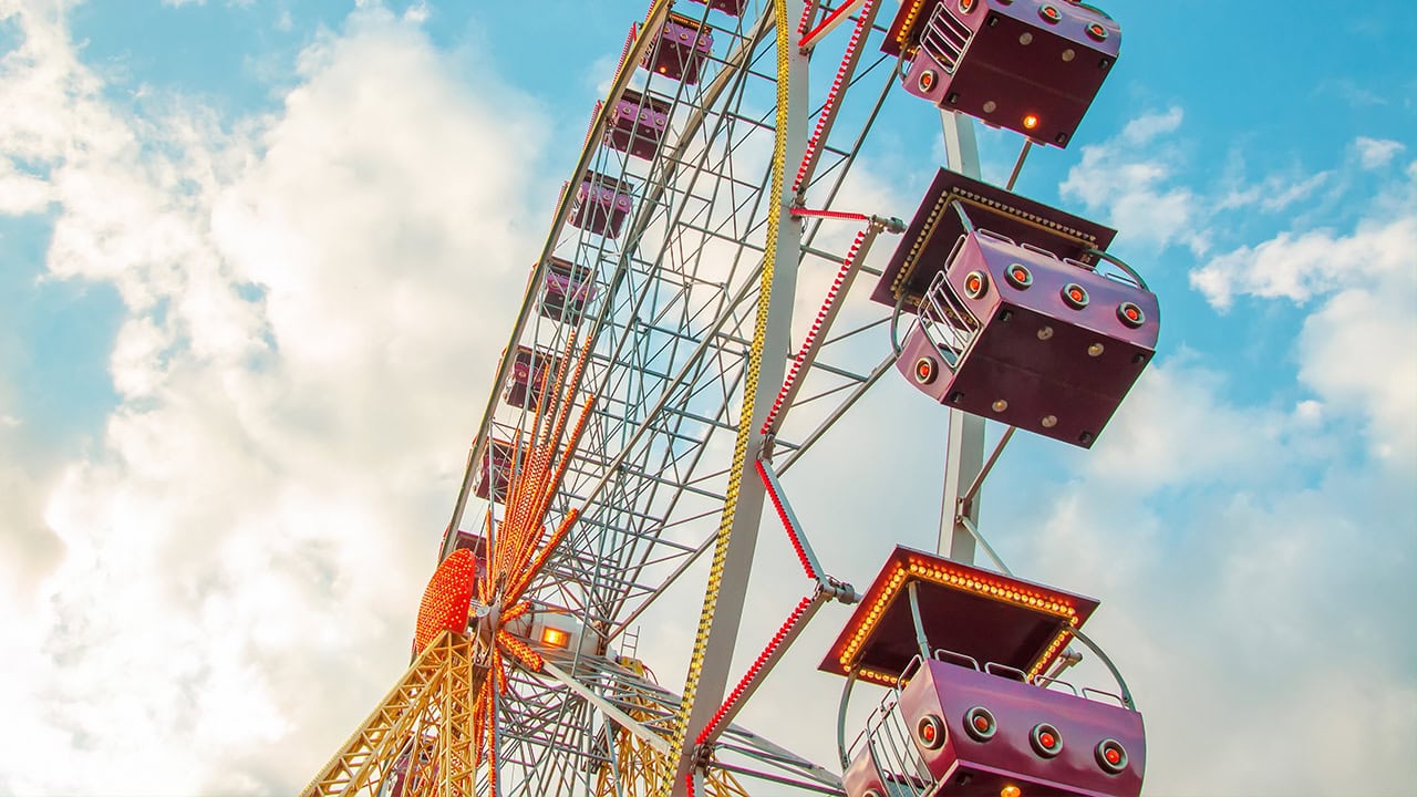 Ferris wheel at New Jersey carnival.