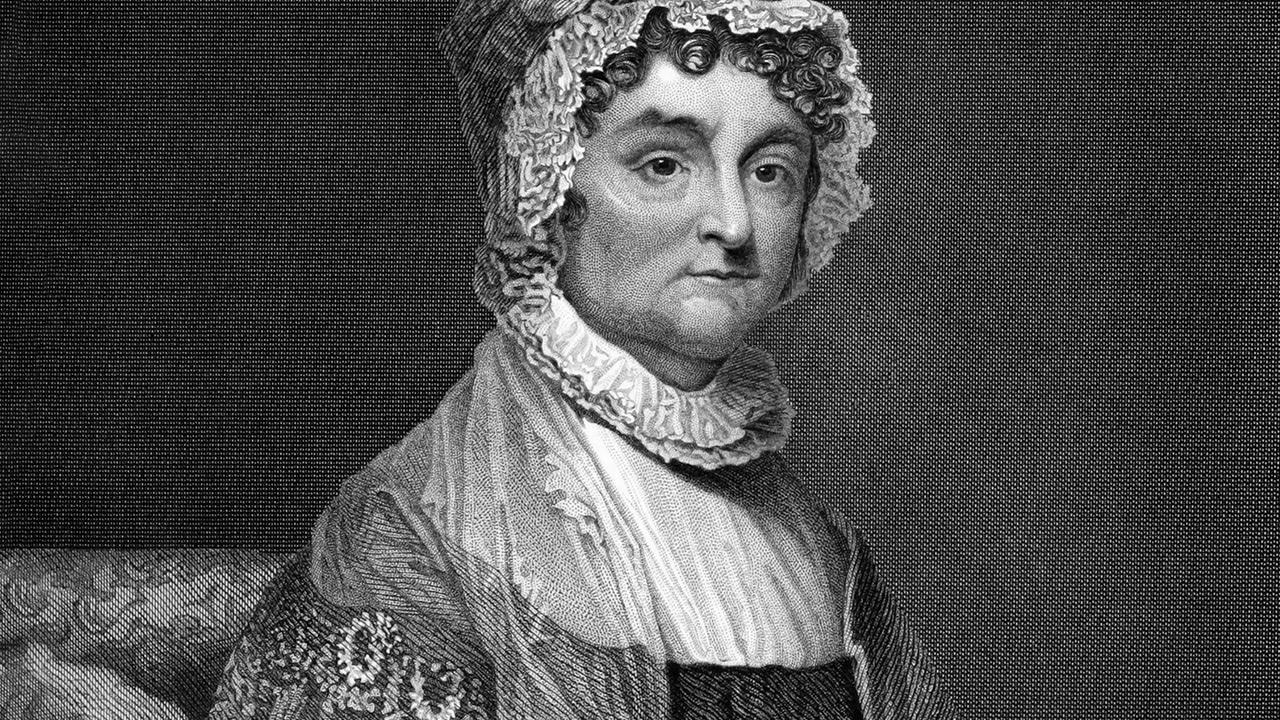 Portrait of Abigail Adams, former first lady of the United States.