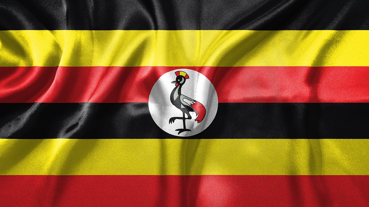 Uganda flag for Ugandans in New Jersey. Image produced by More Jersey.